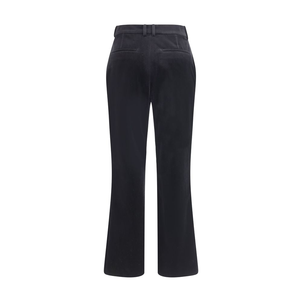 Saint Laurent Velvet Pants SA-825007Y580T1000-IT36 | XS