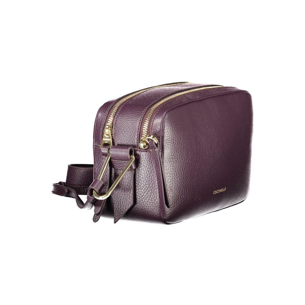 Coccinelle Purple Leather Women Handbag CO-39509