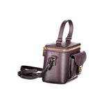 Coccinelle Purple Leather Women Handbag CO-39537