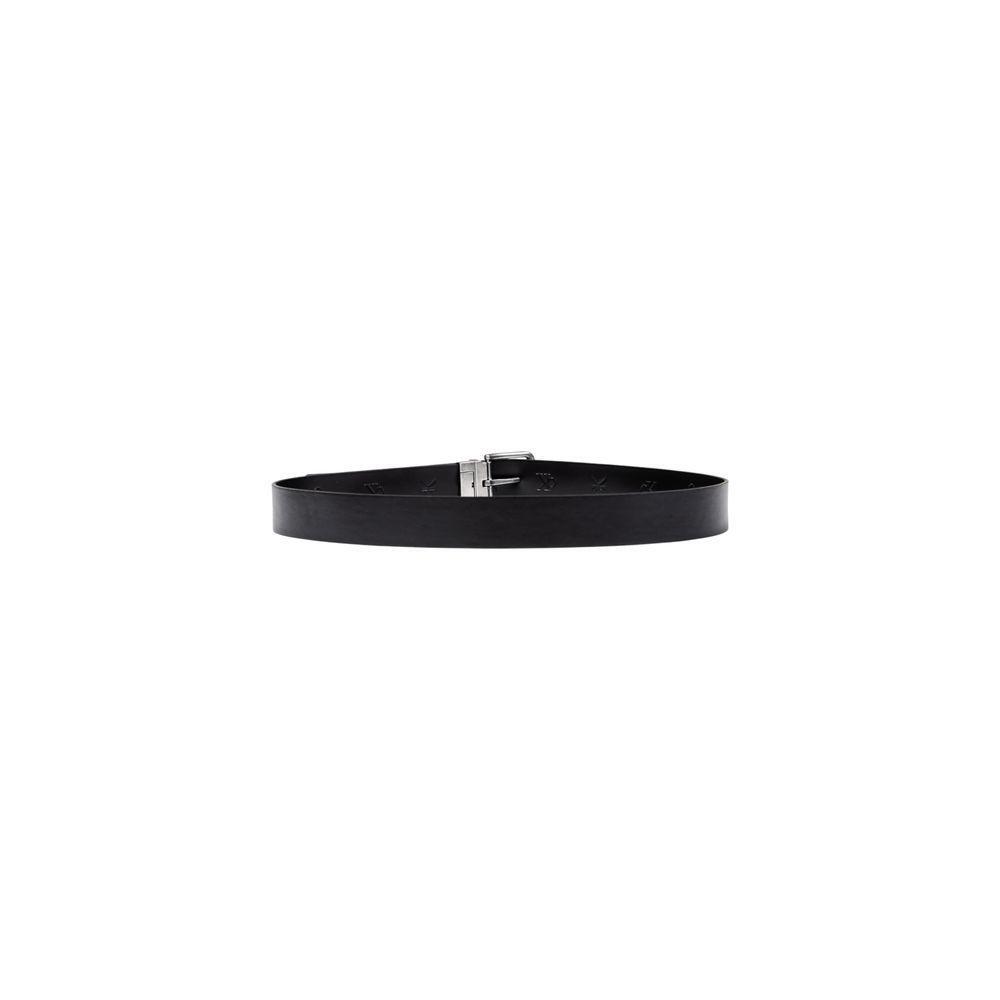 Calvin Klein Jeans Black Leather Belt CA-17384800009-90 CM / 36 INCHES