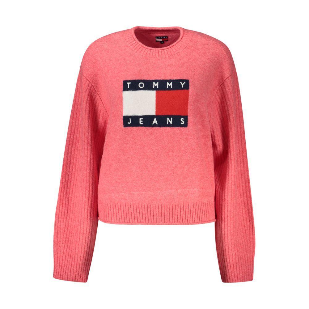 Tommy Hilfiger Pink Wool Women Sweater TO-39711-XS