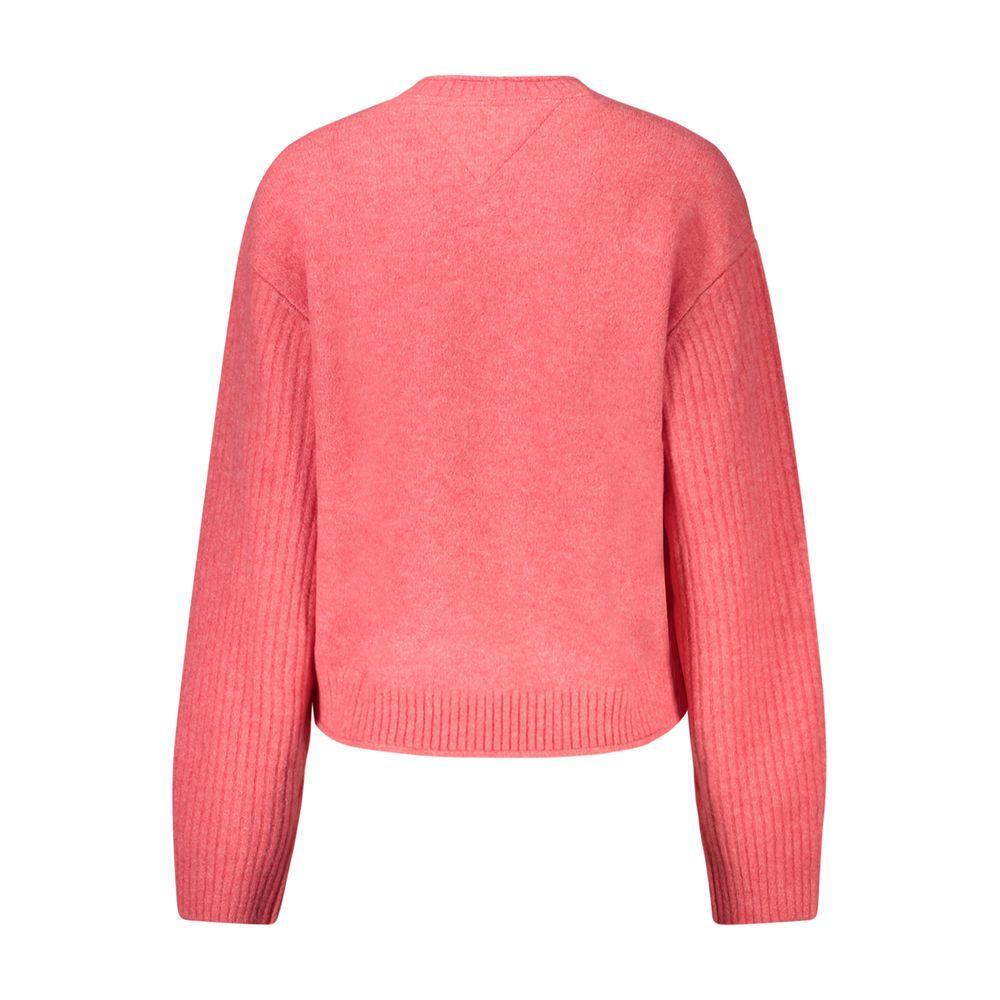 Tommy Hilfiger Pink Wool Women Sweater TO-39711-XS