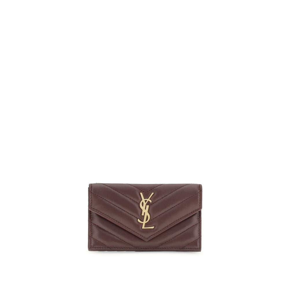 Saint Laurent Cassandre Matelassé Card Holder SA612808AAA446195BB