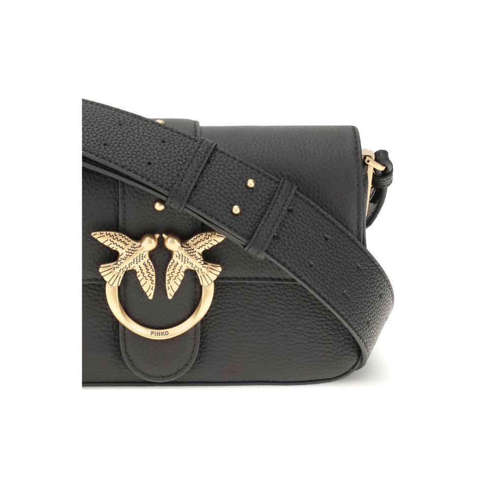 PINKO Love leather Shoulder Bag PI104340A2OXZ99QBB