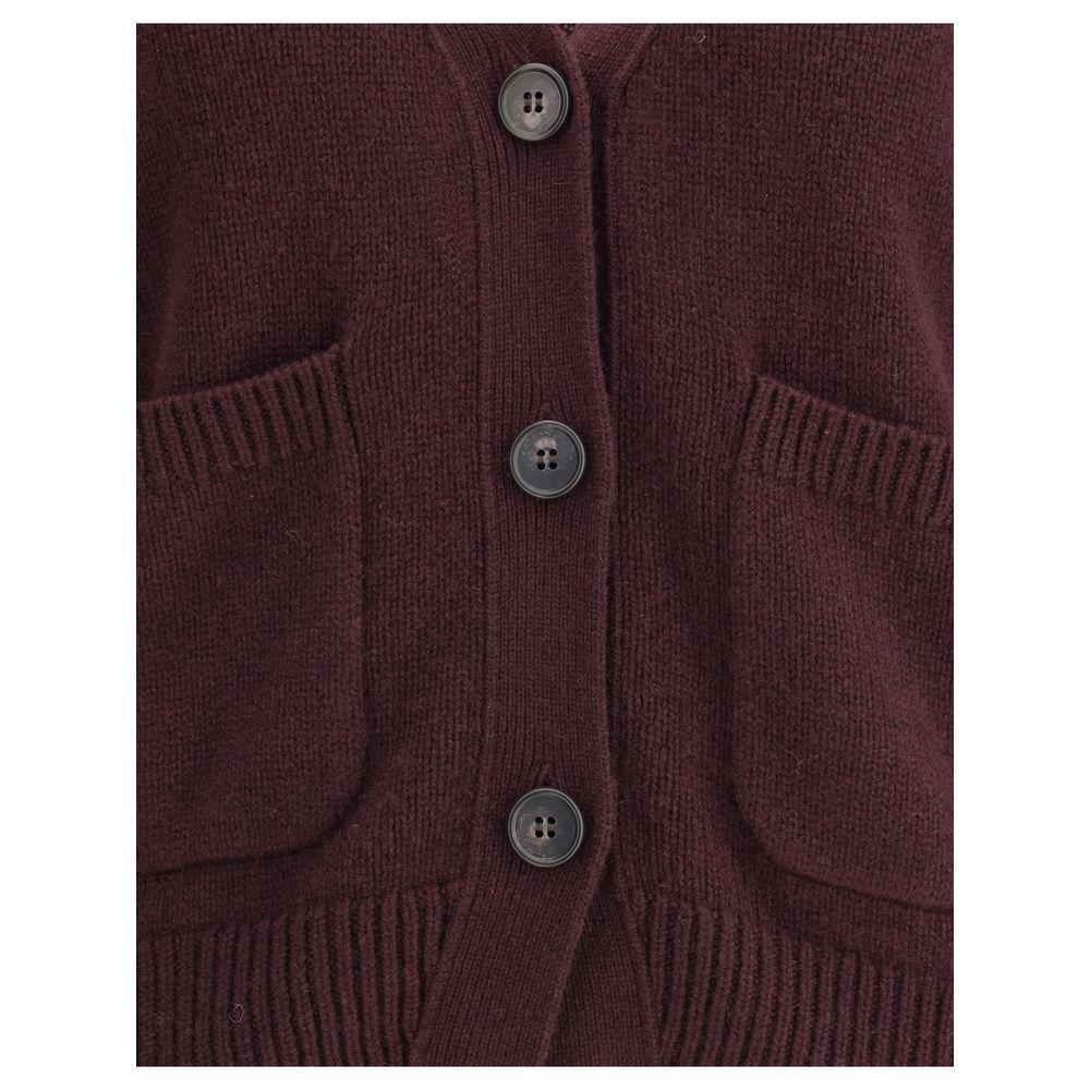 Lisa Yang Danni Cardigan LI-202084MAHOGANY-0/XS
