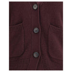 Lisa Yang Danni Cardigan LI-202084MAHOGANY-0/XS