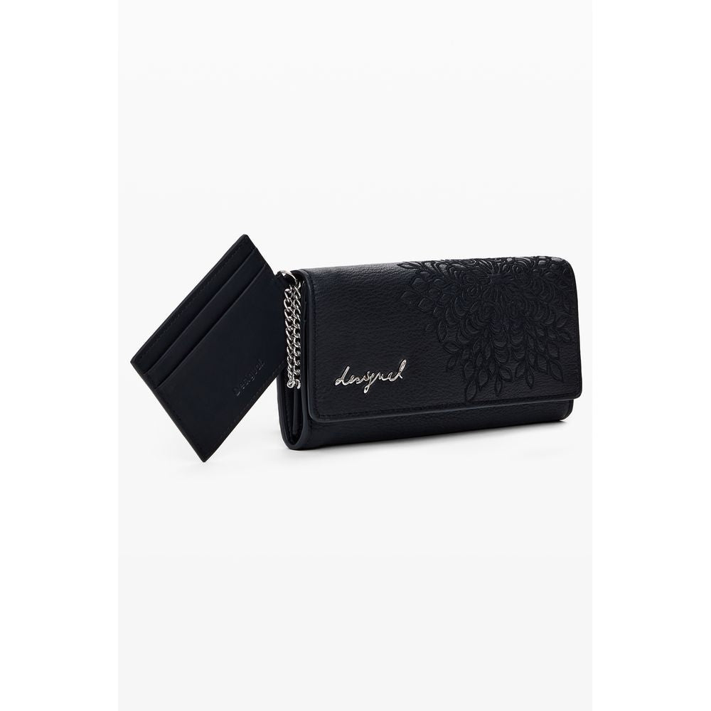 Desigual Black Polyethylene Women Wallet DE-39807
