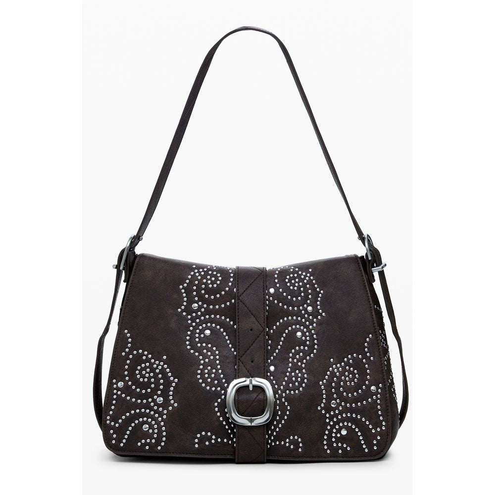 Desigual Brown Polyethylene Women Handbag DE-39818