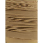 Magda Butrym Long Dress with draping MA-161725BEIGE-IT38 | S
