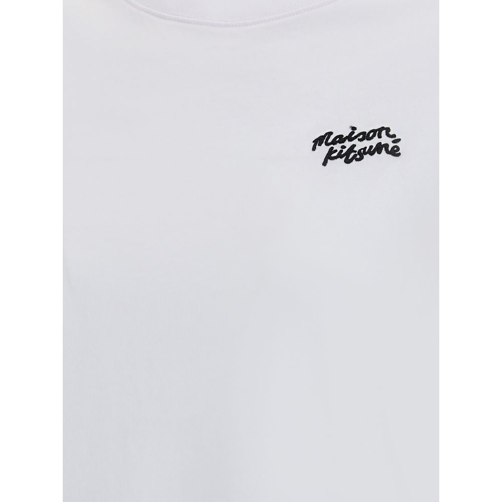 Maison Kitsuné White Cotton T-Shirt