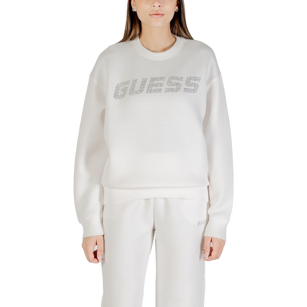 Guess Active Cream Viscose Sweatshirt