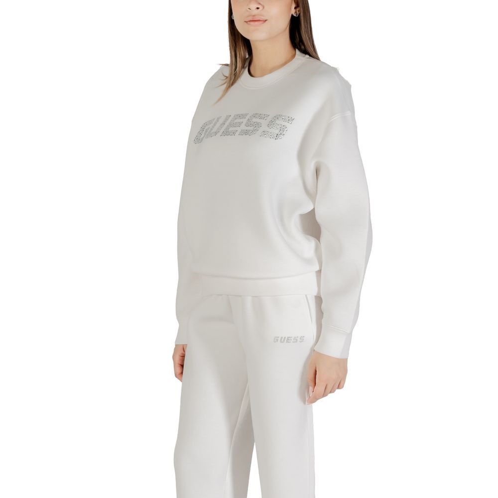 Guess Active Cream Viscose Sweatshirt