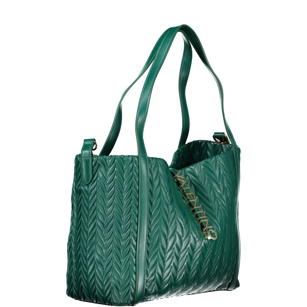 Mario Valentino Green Polyethylene Handbag