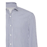 Brunello Cucinelli Shirts Blue Shirts