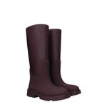 Burberry Red Cotton Rain Boots BU-8547414343945-EU37/US7
