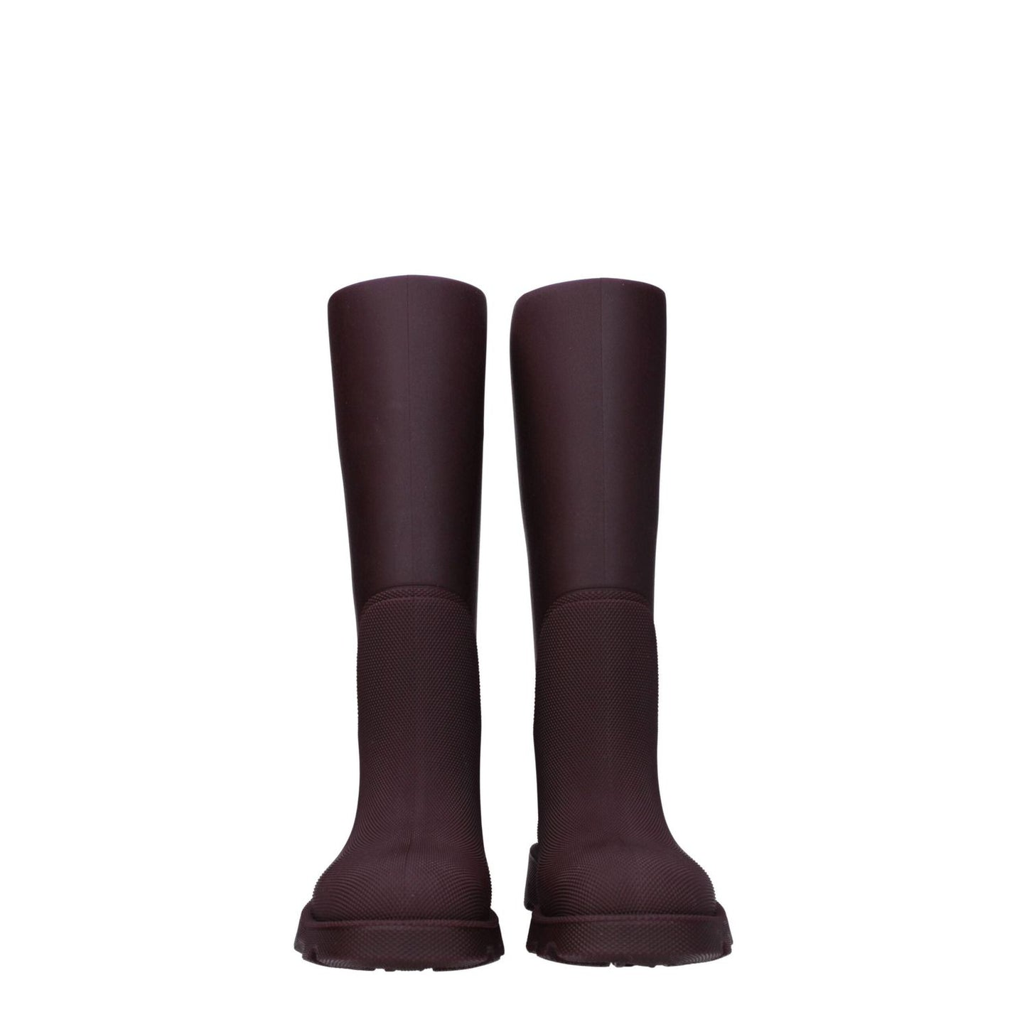 Burberry Red Cotton Rain Boots BU-8547414343945-EU37/US7
