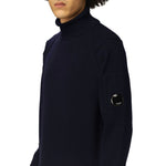 C.P. Company Blue Wool Sweater CP-14786-IT46 | S