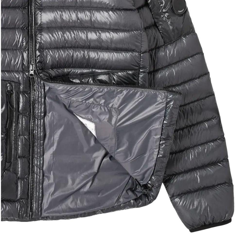 C.P. Company Gray Nylon Men Down Jacket CP-14768-IT46 | S