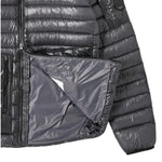 C.P. Company Gray Nylon Men Down Jacket CP-14768-IT46 | S