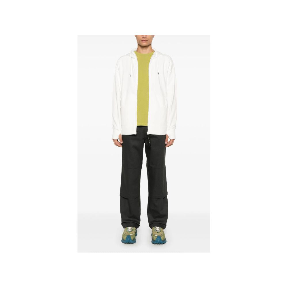 C.P. Company White Cotton Sweater CP-14757-XXL
