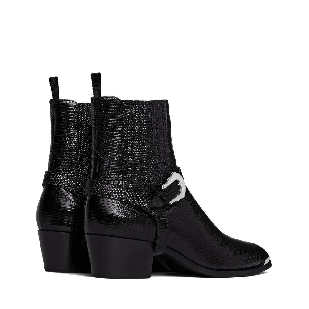 Celine Western Chelsea Isaac Harness Boots CE-8735320309972-EU45/US12