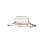 Coccinelle White Leather Handbag CO-29276