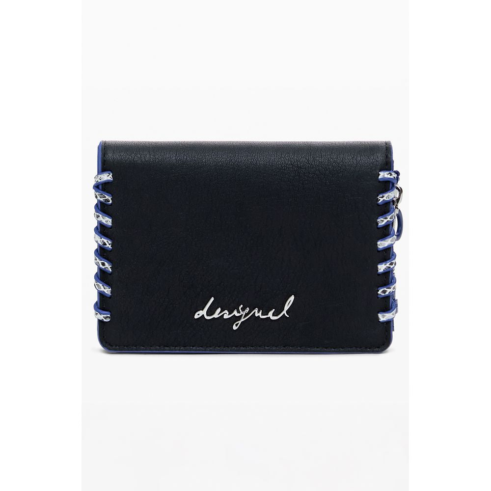 Desigual "Black Polyethylene Women Wallet" DE-39867