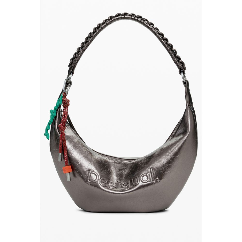 Desigual Bronze Polyethylene Women Handbag DE-39860