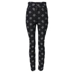 Dolce & Gabbana Black DG Logo High Waist Skinny Denim Jeans