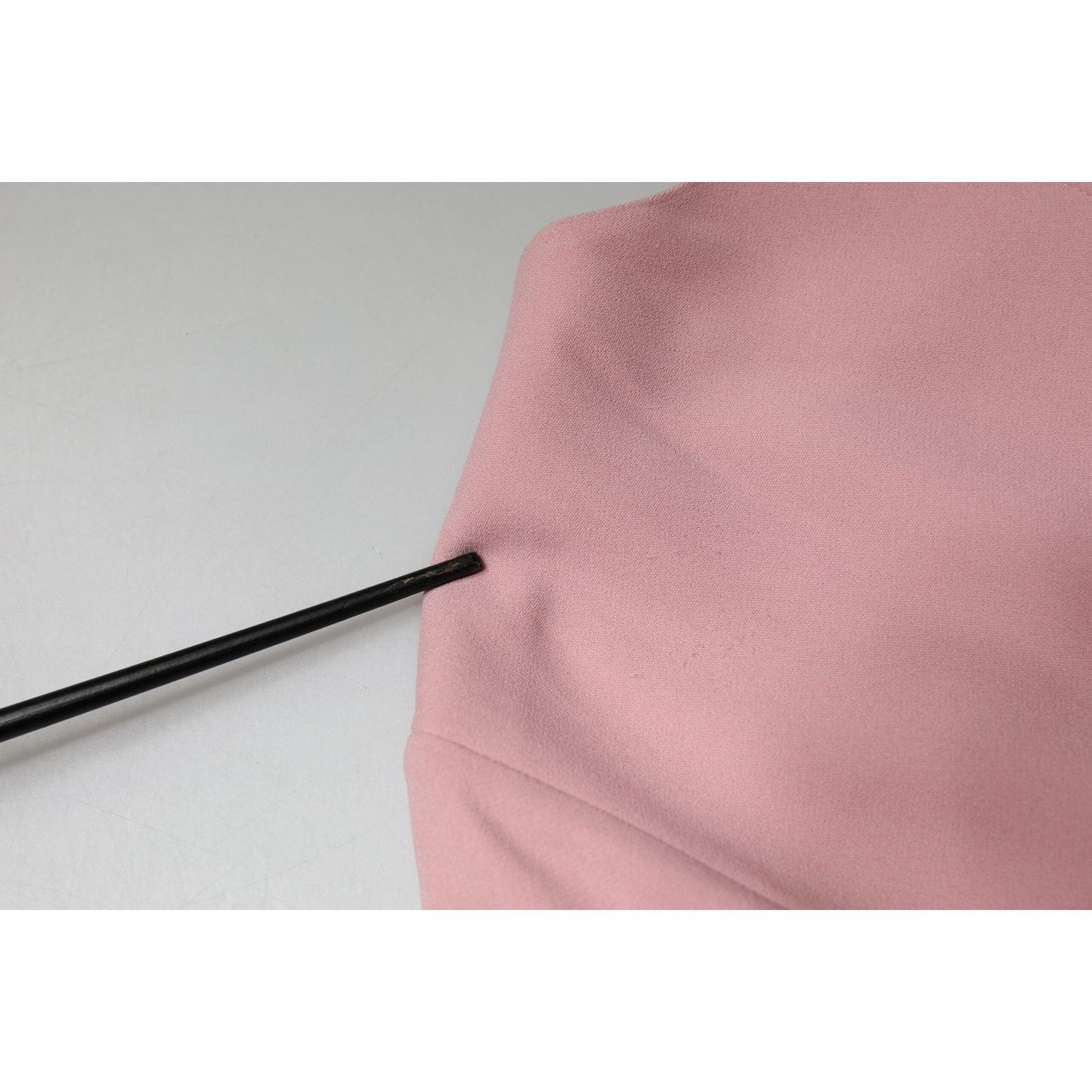Dolce & Gabbana Pink A-line Viscose 3/4 Sleeves Dress DR281251-50