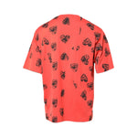Dolce & Gabbana Red Cotton Short Sleeve DG Heart Logo T-shirt TSH90341-50