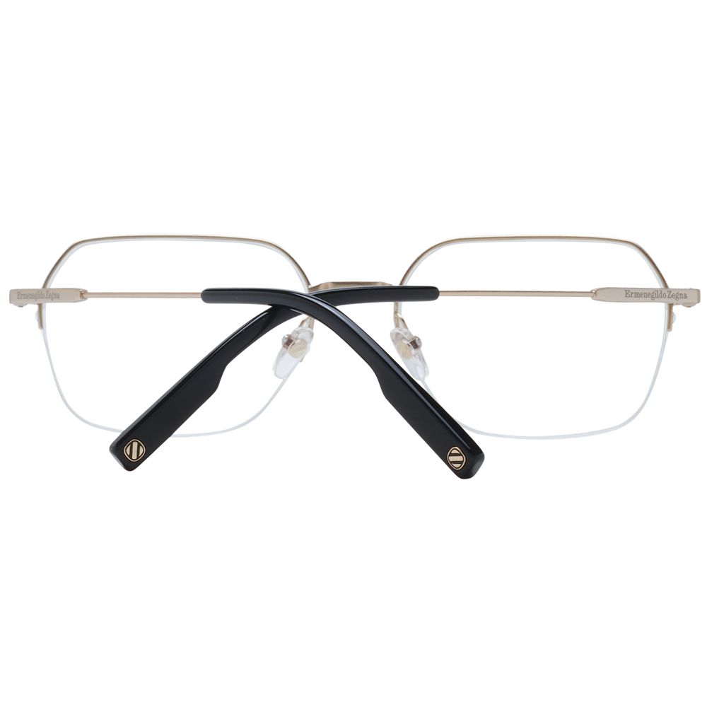 Ermenegildo Zegna Silver Metal Glasses (Frames)