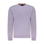 Hugo Boss Purple Cotton Men Sweater