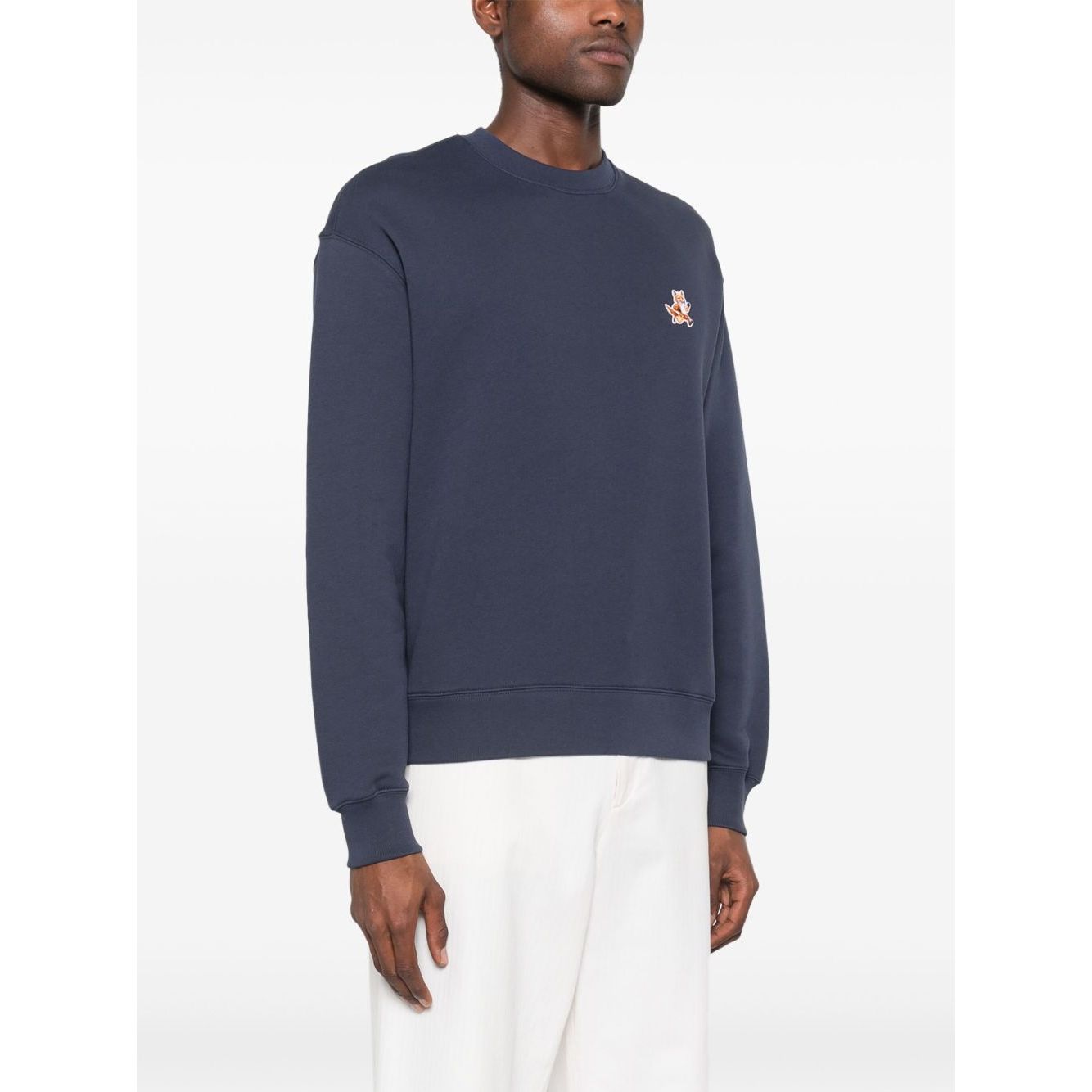 Maison Kitsuné Maison Kitsune fox-motif cotton sweatshirt Topwear