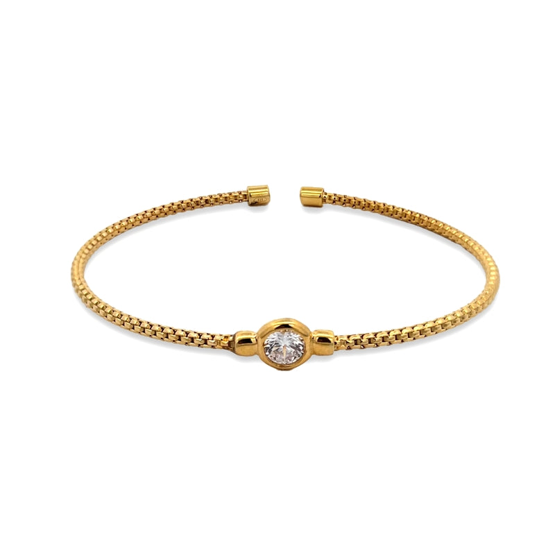 Luxury bracelet from NEW BLING Mod. 9NB-1559 featuring elegant design and a sparkling central stone, perfect for sophisticated style.