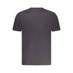 North Sails Black Cotton Men T-Shirt