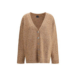 PINKO Bouclé fabric Cardigan with rhinestones PI-105739A2U4C3Z-M
