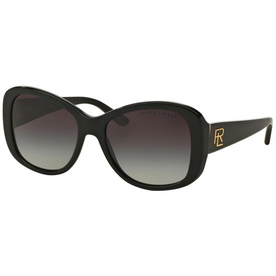 RALPH LAUREN MOD. RL 8144 sunglasses for ladies, made of acetate, featuring stylish black frame with gradient lenses.