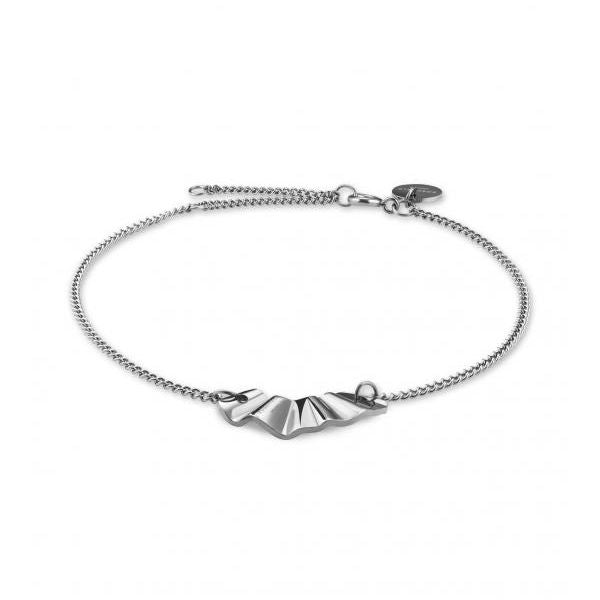 ROSEFIELD JEWELS JEWELRY Mod. BLWBS-J235 silver bracelet with unique design on white background