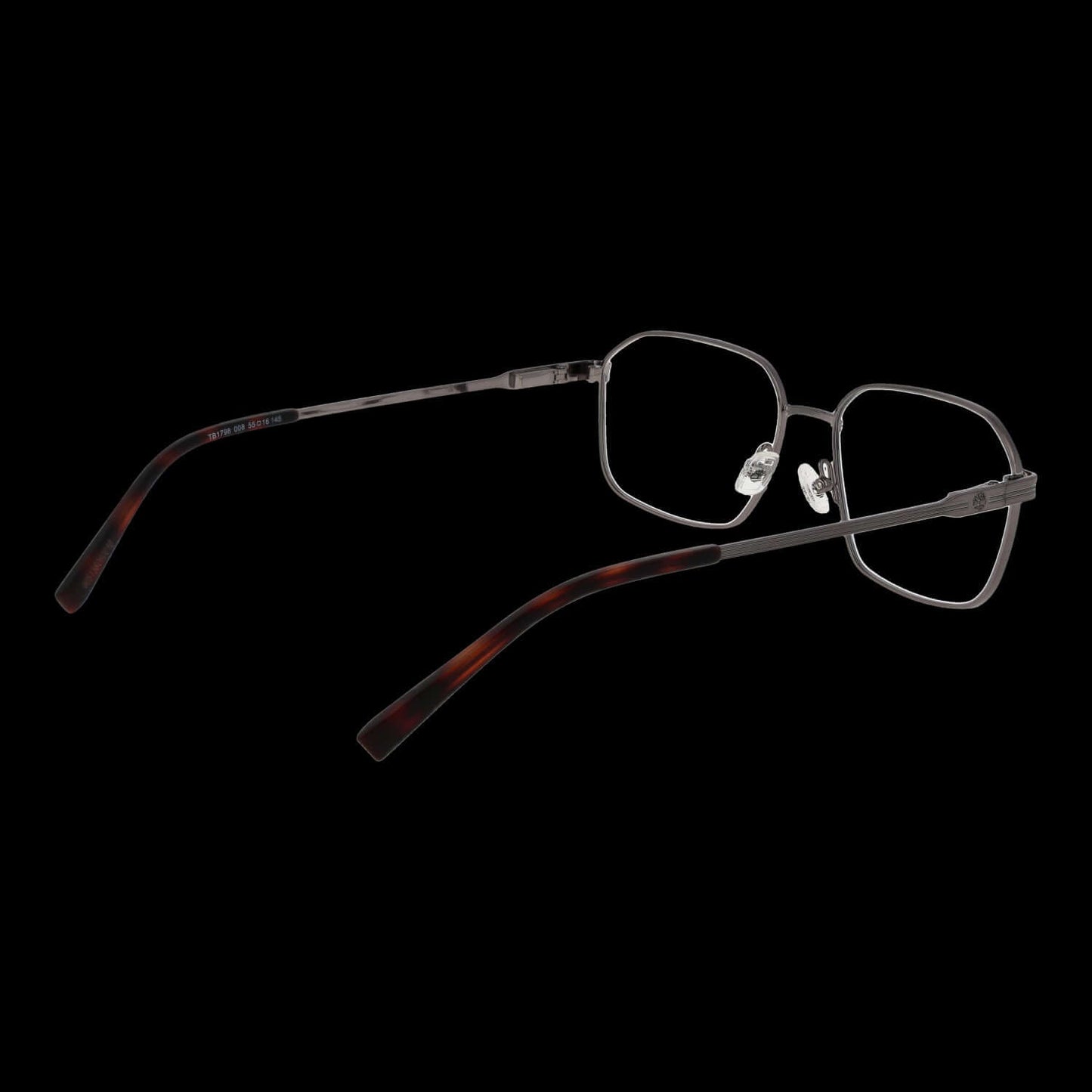 TIMBERLAND MOD. TB1798 55008 gent eyewear in metal frame against black background