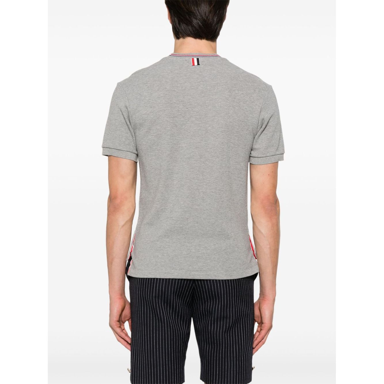 Thom Browne T-shirts and Polos Light Grey Topwear