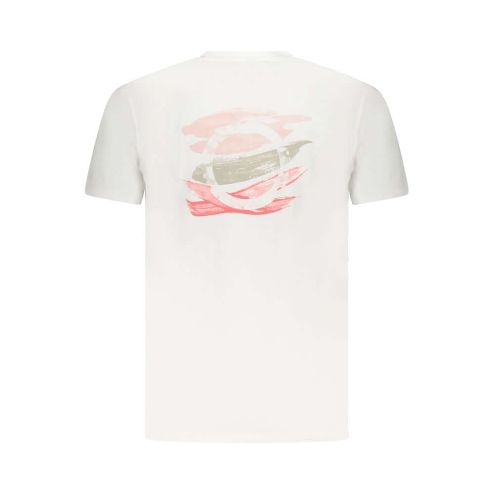 Trussardi White Cotton Men T-Shirt