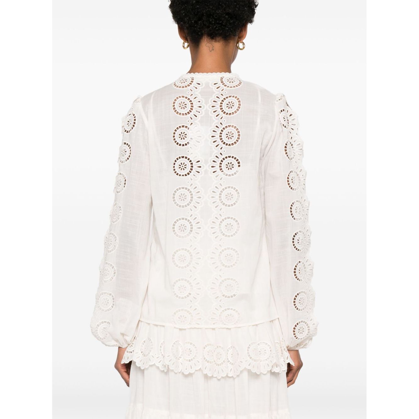 Zimmermann Lucky embroidered blouse Shirts