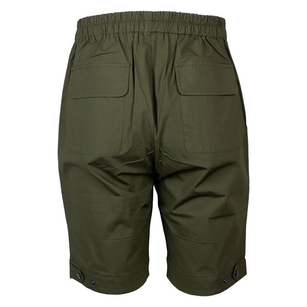 Alpha Studio Green Cotton Short