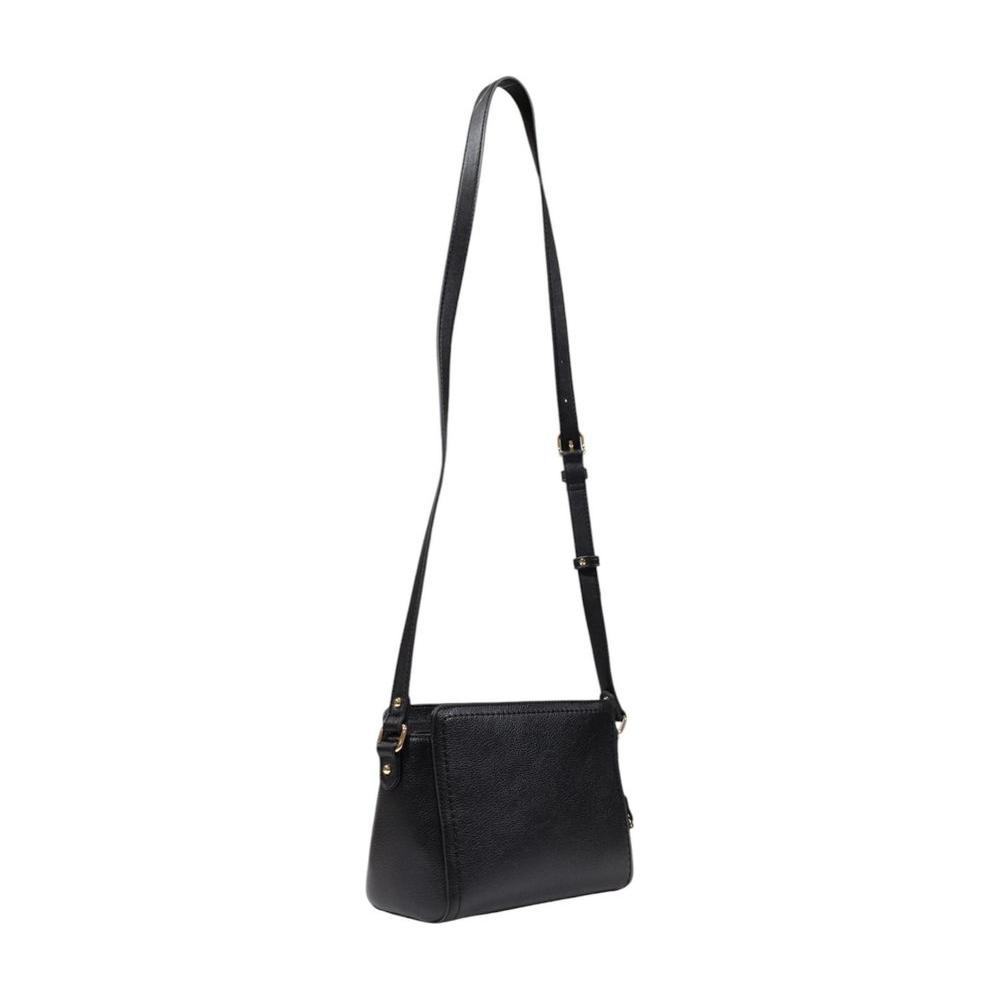 Liu Jo black polyethylene handbag with adjustable strap, medium size, part of the spring/summer collection. Made of 100% polyurethane.