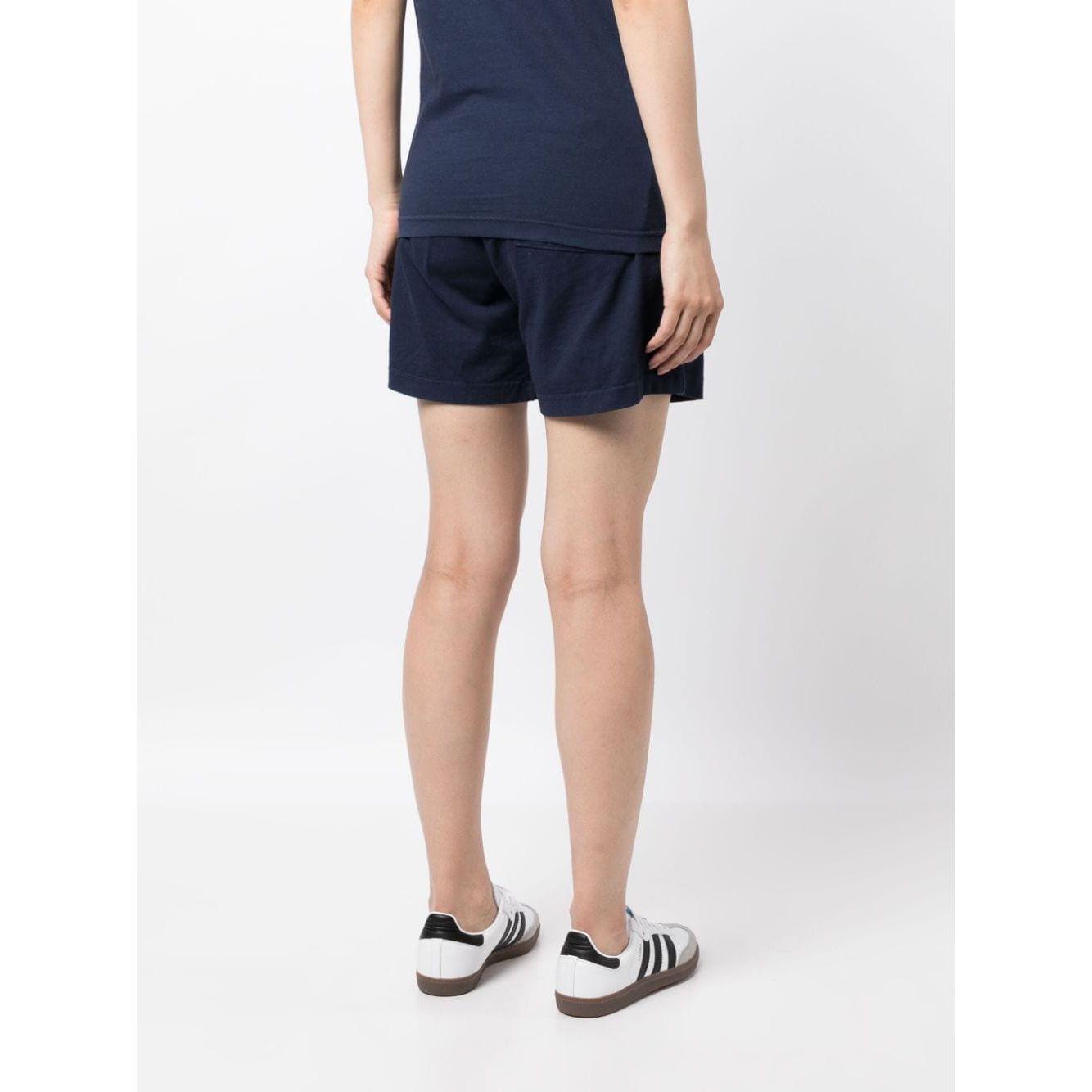 SPORTY & RICH MAIN Shorts Blue