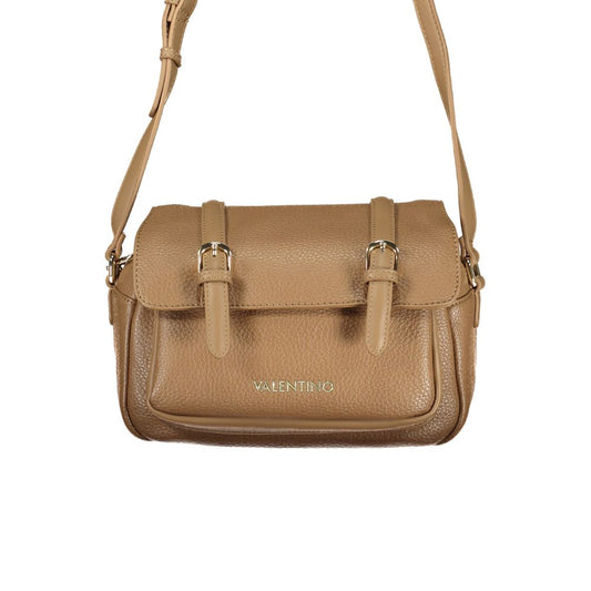Mario Valentino Marrone Poliuretano Women Shoulder Bag 1728,67403481248,Bags,Brown,Handbags - Bags,Mario Valentino,New with tags,Women
