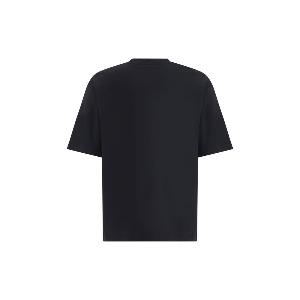 Dsquared² Black Cotton T-Shirt 1728,72470364320,Black,Clothing,Dsquared²,L,Men,New with tags,S,T-Shirts - Clothing,T-Shirts - T-Shirts - Clothing,XXL