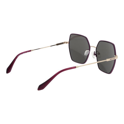 Replay Purple Metal Sunglasses