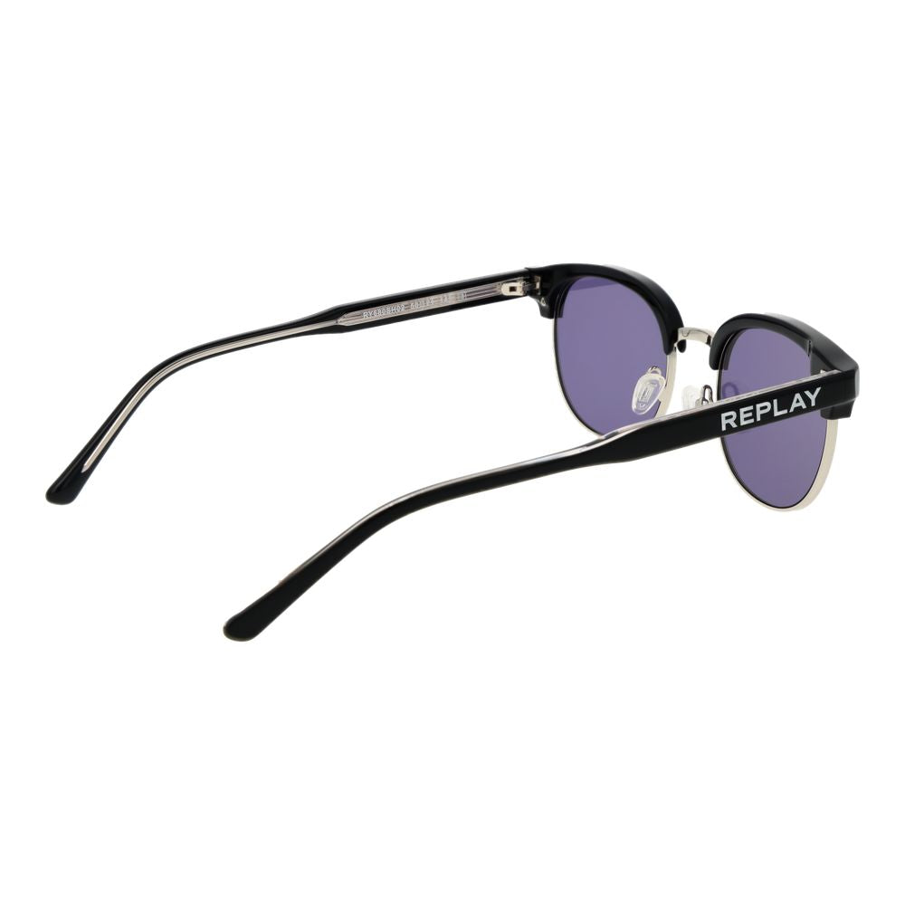 Replay Black Metal Sunglasses 1728,67345776800,Accessories,Black,Glasses and Sunglasses - Accessories,New with tags,Replay,Sunglasses - Glasses and Sunglasses - Accessories,Unisex